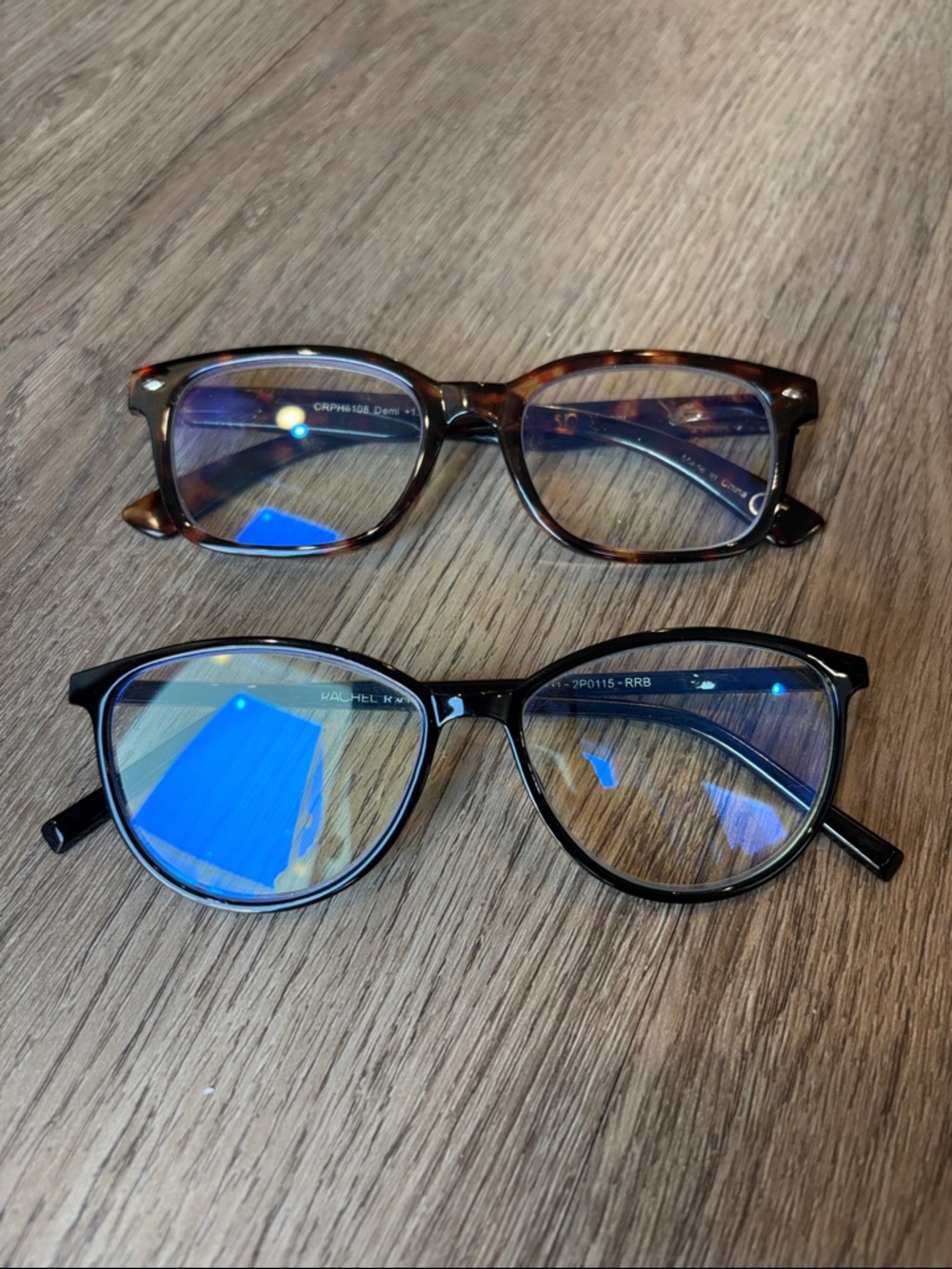 Rachel Rachel Roy & e-specs Blue Light Reading Glasses Duo +1.50